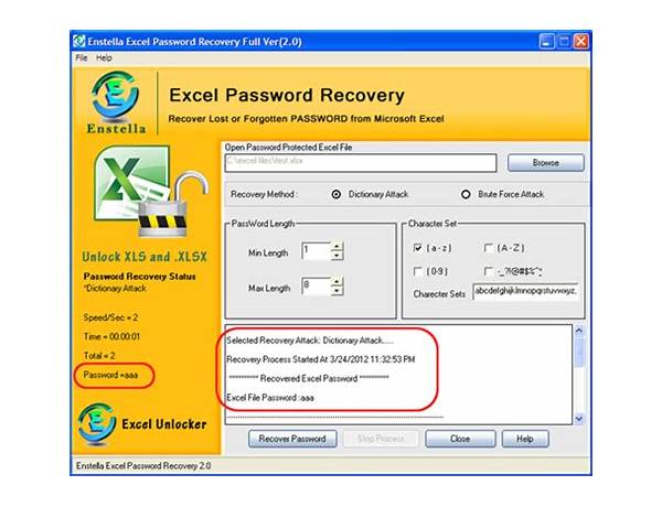 PassRec Excel Password Recovery for Windows - Download it from Habererciyes for free